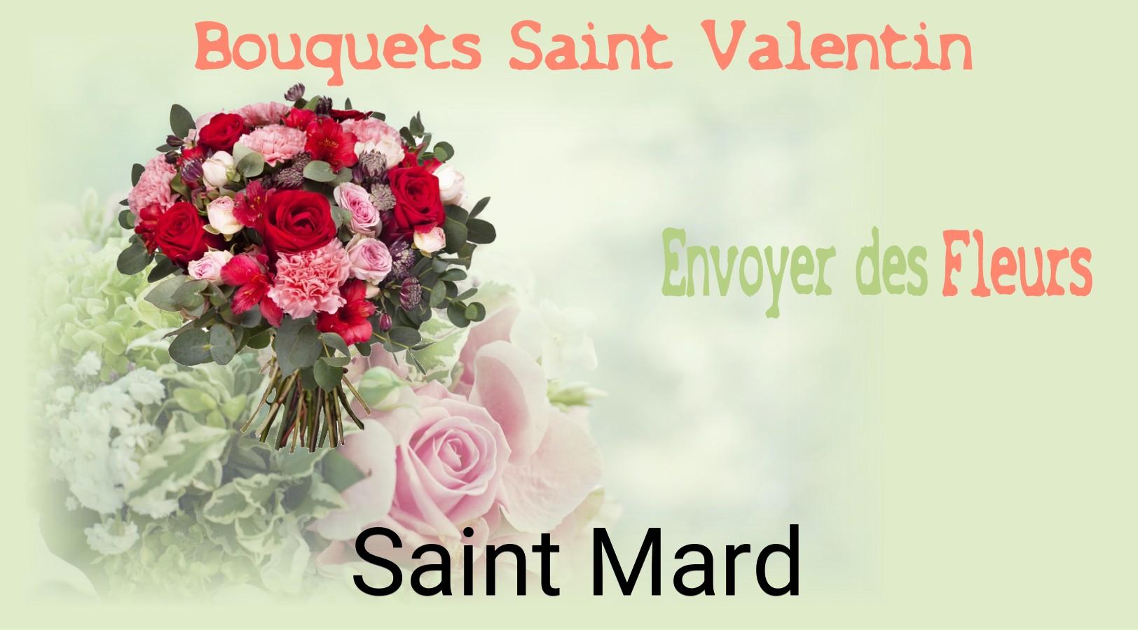 Roses de Saint-Valentin livrées à Saint-Mard
